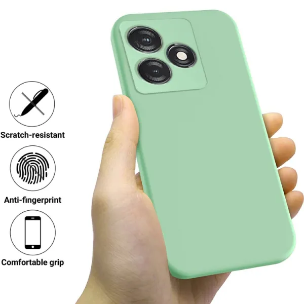 RUBBER Ochranný kryt pre Tecno Spark 10 zelený
