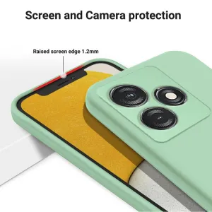 RUBBER Ochranný kryt pre Tecno Spark 10 zelený