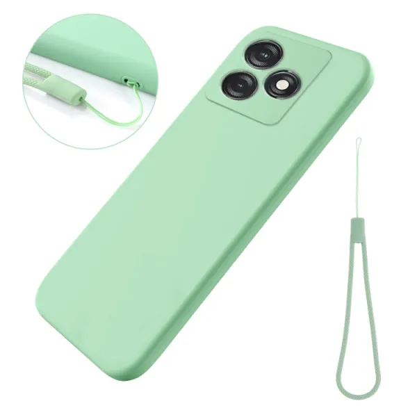 RUBBER Ochranný kryt pre Tecno Spark 10 zelený