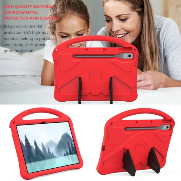 KIDDO Detský obal pre Lenovo Tab P12 červený