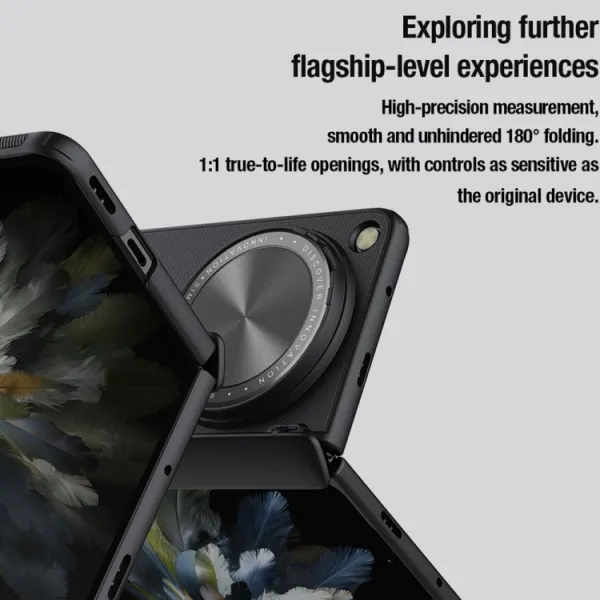 NILLKIN FROSTED SHIELD PROP Kryt pre OnePlus Open čierny