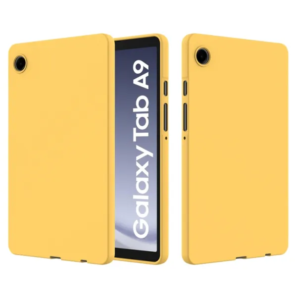 RUBBER Ochranný kryt pre Samsung Galaxy Tab A9 žltý