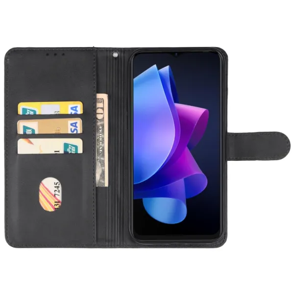 SMOOTH Peňaženkové puzdro pre Tecno Spark 10 čierne
