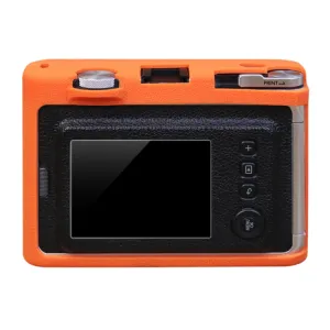 PULUZ SOFT Silikónový obal pre Instax Mini EVO oranžový