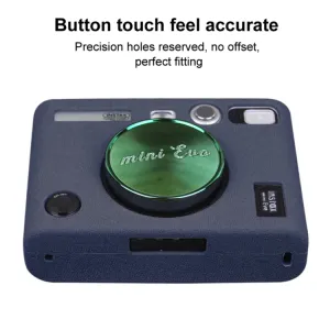 PULUZ SOFT Silikónový obal pre Instax Mini EVO modrý