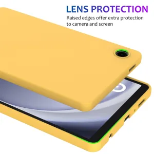 RUBBER Ochranný kryt pre Samsung Galaxy Tab A9 žltý
