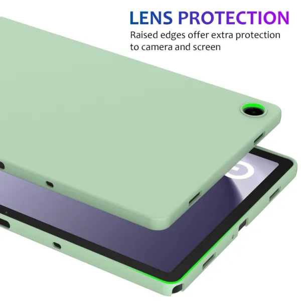 RUBBER Ochranný kryt pre Samsung Galaxy Tab A9+ zelený
