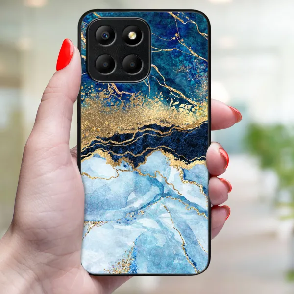 MY ART Ochranný kryt Honor X6 / X8 5G BLUE MARBLE (141)