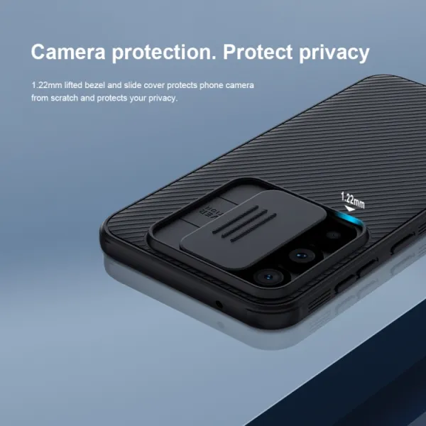 NILLKIN CAMSHIELD PRO Kryt pre Samsung Galaxy S23 FE modrý
