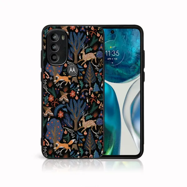 MY ART Kryt s vianočným dizajnom Motorola Moto G71 5G WINTER (071)