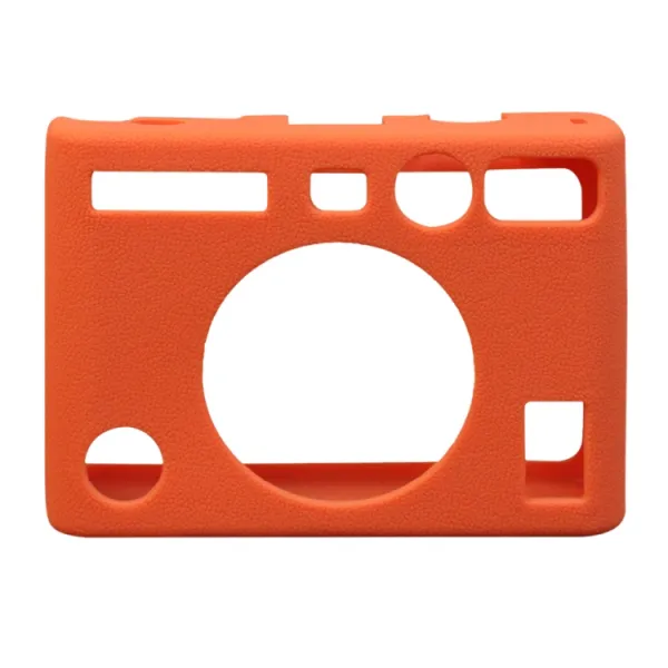 PULUZ SOFT Silikónový obal pre Instax Mini EVO oranžový