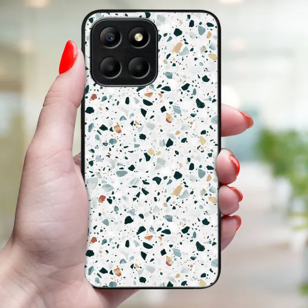 MY ART Ochranný kryt Honor X6 / X8 5G GREY TERRAZZO (163)