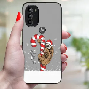 MY ART Kryt s vianočným dizajnom Motorola Moto G71 5G CANDY (076)