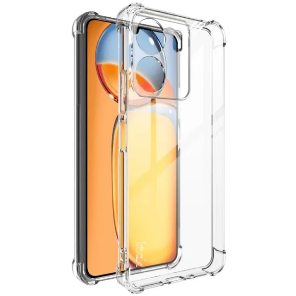 IMAK Ochranný silikónový obal pre Xiaomi Redmi 13C / Poco C65 priehľadný