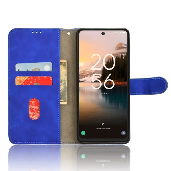 SKIN FLIP Peňaženkové puzdro pre TCL 40 Nxtpaper 5G modré