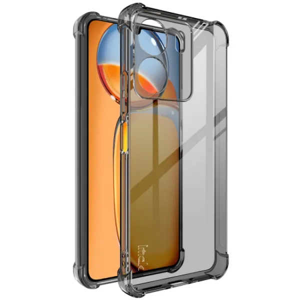 IMAK Ochranný silikónový obal pre Xiaomi Redmi 13C / Poco C65 čierny