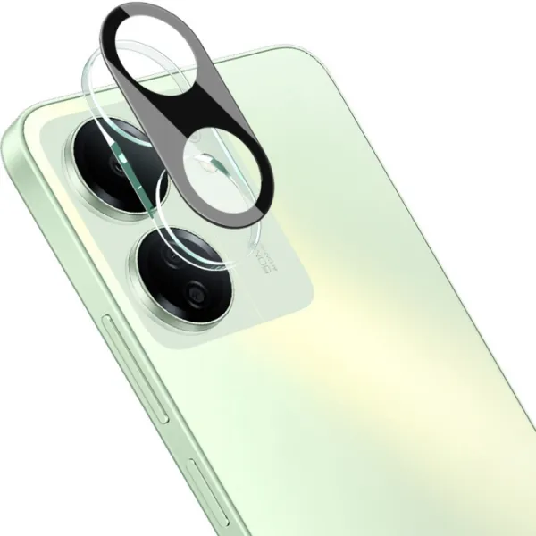 IMAK FULL COVER Sklo pre fotoaparát Xiaomi Redmi 13C / Poco C65 čierne
