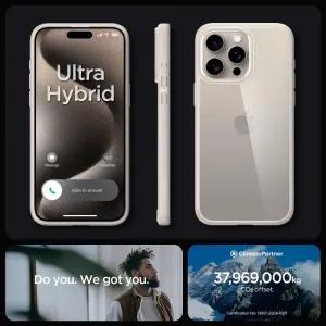 SPIGEN ULTRA HYBRID Apple iPhone 15 Pro NATURAL TITANIUM