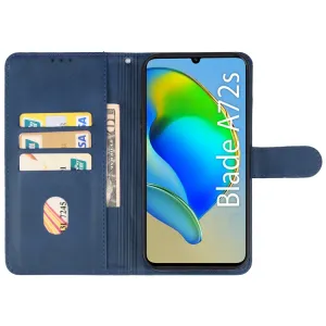 SMOOTH Peňaženkové puzdro pre ZTE Blade A72s modré