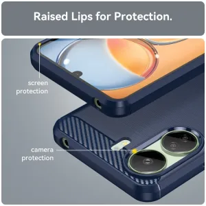 FLEXI TPU Ochranný kryt Xiaomi Redmi 13C / Poco C65 modrý