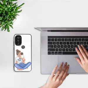 MY ART Ochranný kryt Motorola Moto G71 5G SUPERMOM (112)