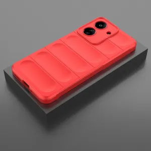 STEPS Ochranný kryt pre Xiaomi Redmi 13C / Poco C65 červený