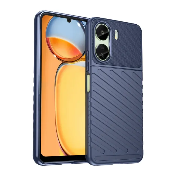 THUNDER Ochranný obal Xiaomi Redmi 13C / Poco C65 modrý