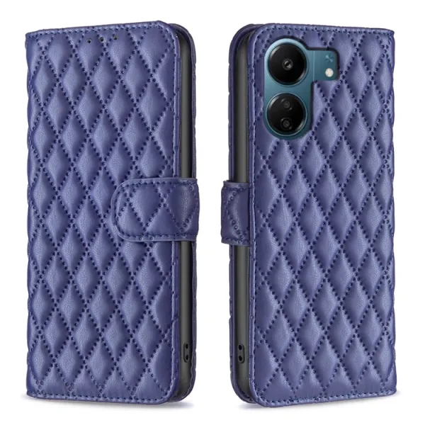 LATTICE Ochranné puzdro pre Xiaomi Redmi 13C / Poco C65 modré
