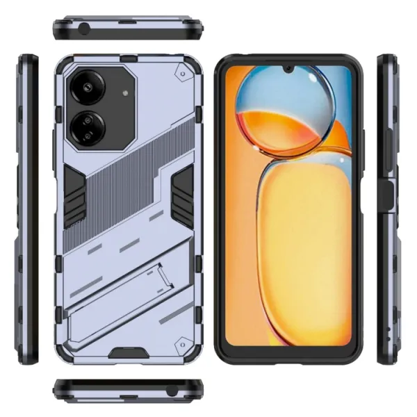BIB Ochranný kryt pre Xiaomi Redmi 13C / Poco C65 šedý
