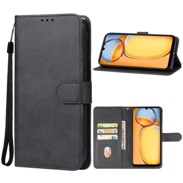 SMOOTH Peňaženkové puzdro pre Xiaomi Redmi 13C / Poco C65 čierne