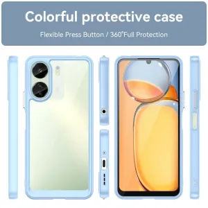 CRYSTAL Ochranný kryt pre Xiaomi Redmi 13C / Poco C65 modrý