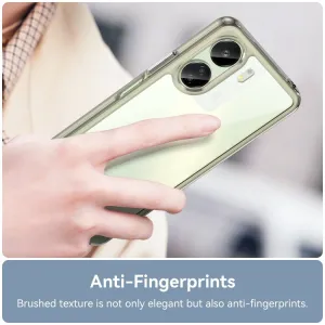 CRYSTAL Ochranný kryt pre Xiaomi Redmi 13C / Poco C65 šedý