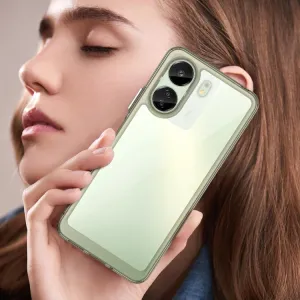 CRYSTAL Ochranný kryt pre Xiaomi Redmi 13C / Poco C65 šedý