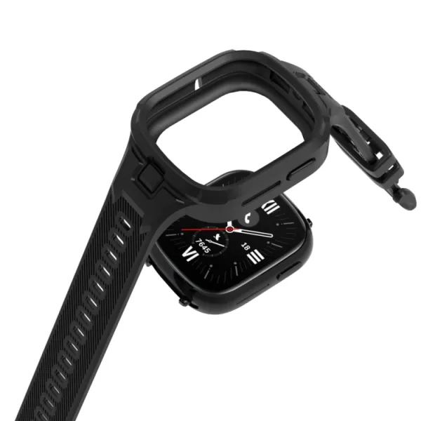 NEW GLACIER Ochranné puzdro pre Honor Watch 4 čierne