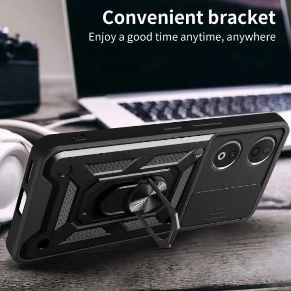 RING CAMERA Kryt s držiakom pre Honor 90 5G ružový