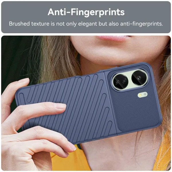 THUNDER Ochranný obal Xiaomi Redmi 13C / Poco C65 modrý