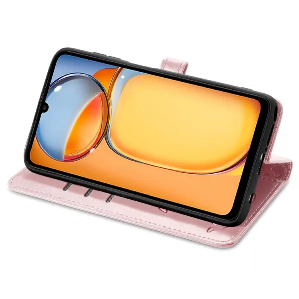 ART ANIMALS Peňaženkový obal pre Xiaomi Redmi 13C / Poco C65 ružový