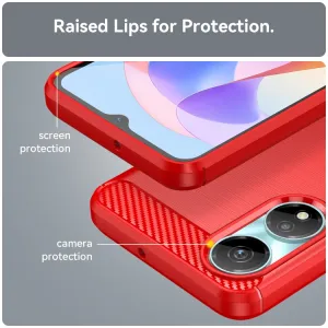 FLEXI TPU Ochranný kryt Honor X7b červený