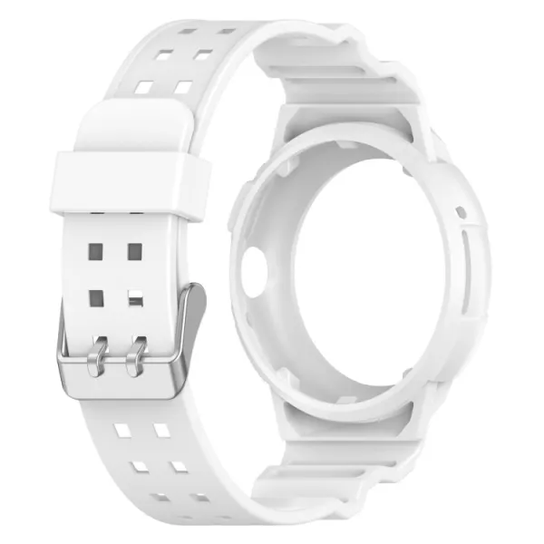 GLACIER Ochranné puzdro pre Google Pixel Watch / Pixel Watch 2 biele