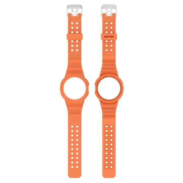 GLACIER Ochranné puzdro pre Google Pixel Watch / Pixel Watch 2 oranžové