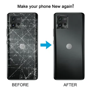 Originál Zadný kryt (kryt batérie) Motorola Moto G72 modrý