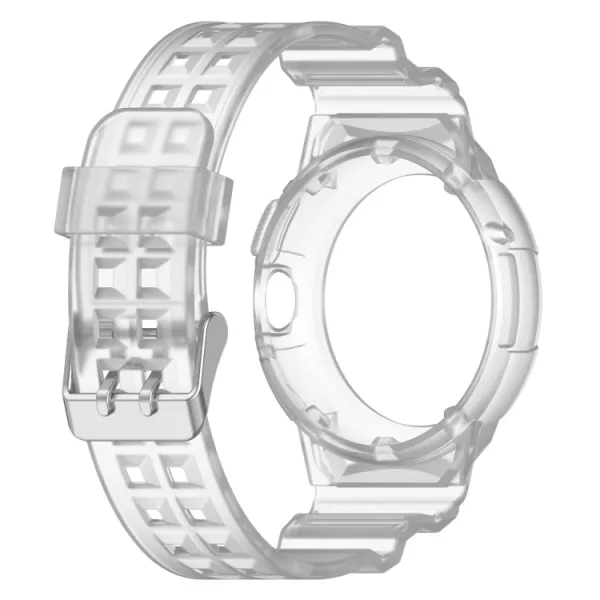 GLACIER Ochranné puzdro pre Google Pixel Watch / Pixel Watch 2 priehľadné