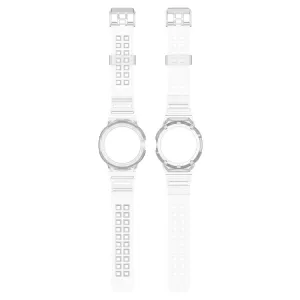 GLACIER Ochranné puzdro pre Google Pixel Watch / Pixel Watch 2 priehľadné