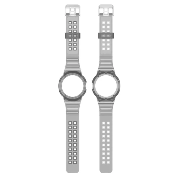 GLACIER Ochranné puzdro pre Google Pixel Watch / Pixel Watch 2 šedé