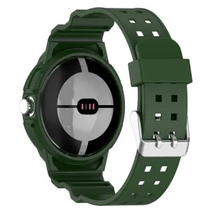 GLACIER Ochranné puzdro pre Google Pixel Watch / Pixel Watch 2 zelené