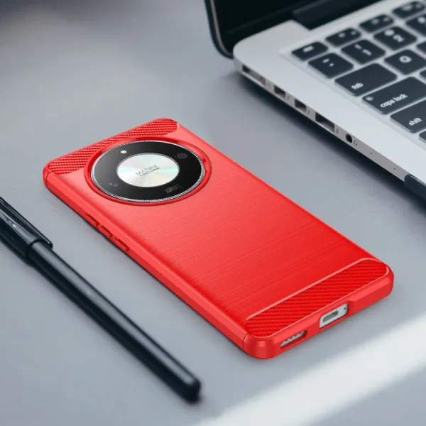 FLEXI TPU Ochranný kryt Honor Magic6 Lite 5G červený
