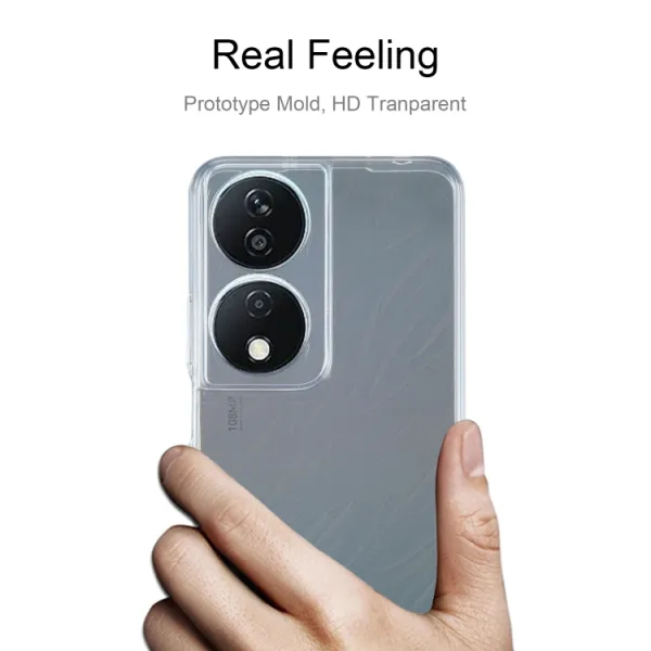 TPU Silikónový kryt pre Honor X7b priehľadný