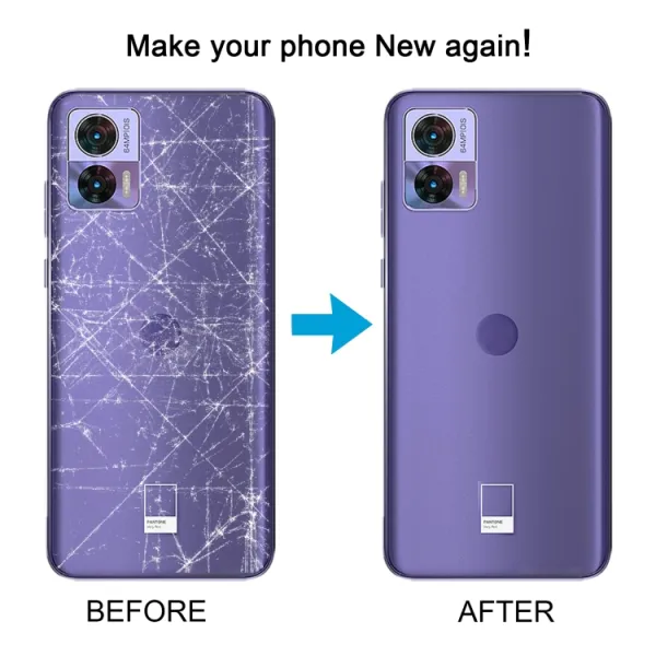 Originál Zadný kryt (kryt batérie) Motorola Edge 30 Neo čierny