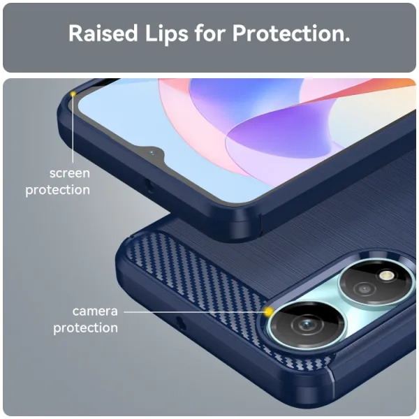 FLEXI TPU Ochranný kryt Honor X7b modrý