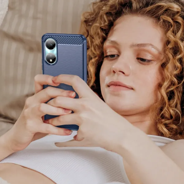 FLEXI TPU Ochranný kryt Honor X7b modrý